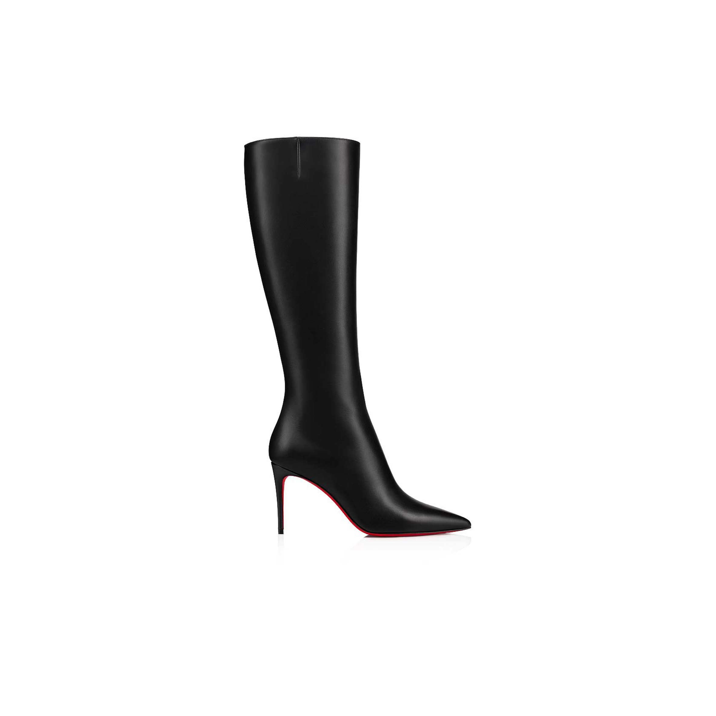 CHRISTIAN LOUBOUTIN KATE BOTTA 10CM BOOTS CALF LEATHER BLACK WOMEN 3211152BK01